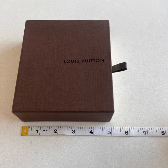 Authentic Louis Vuitton Box with Leather Pull - Picture 7 of 10